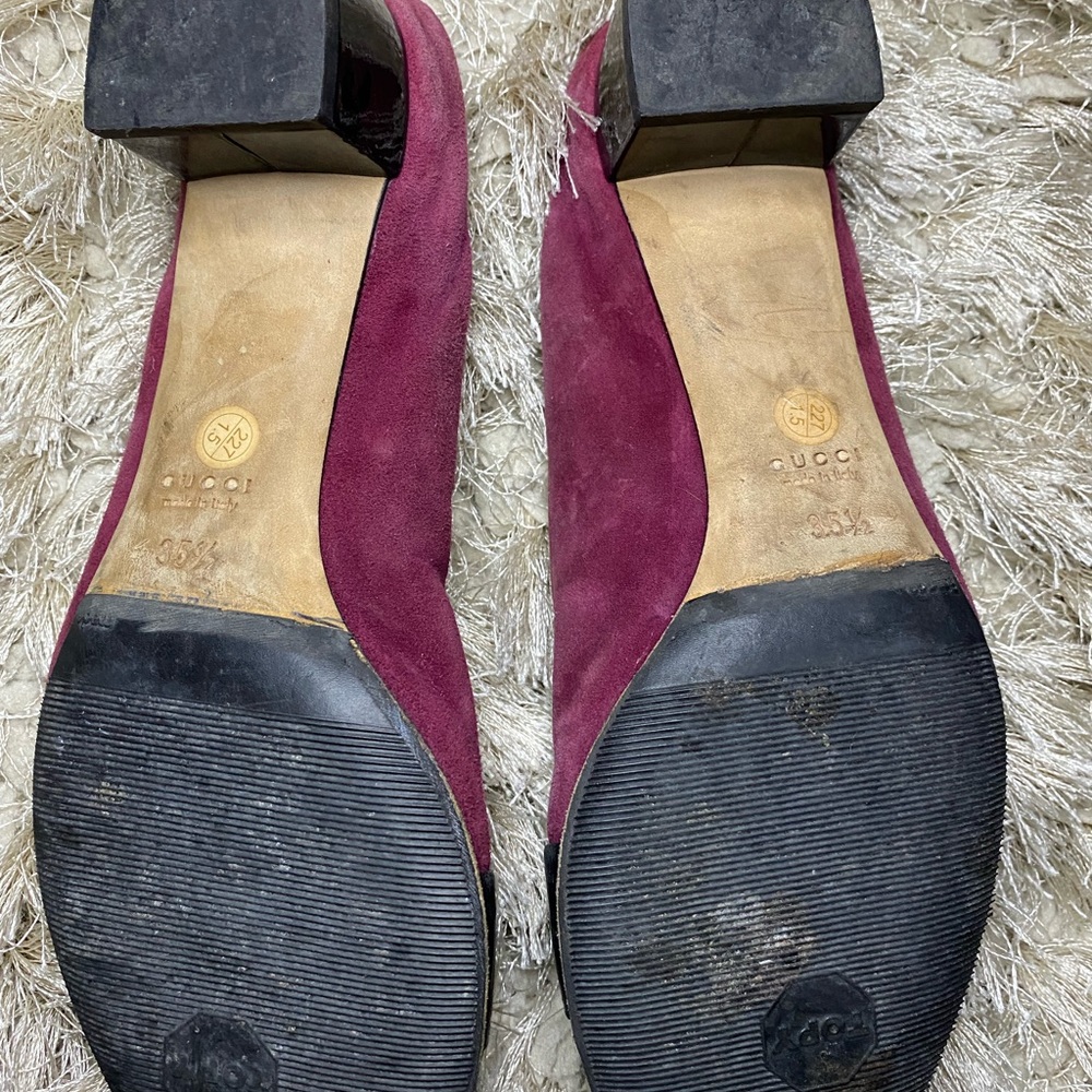 Gucci Bamboo collection shoes size 35.5 - Picture 7 of 11